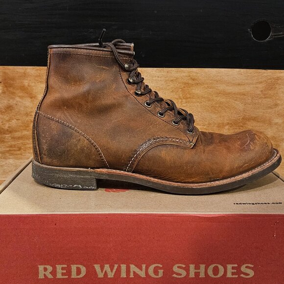 Red Wing Blacksmith Boots (Men's 10D) (Copper Rough and Tough) - Picture 4 of 9